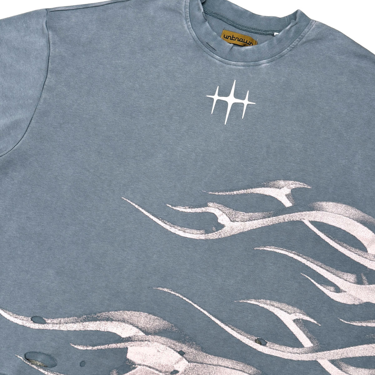 Metalic flames tee by Unknown - 11