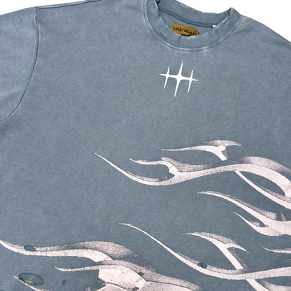 Metalic flames tee by Unknown - 11