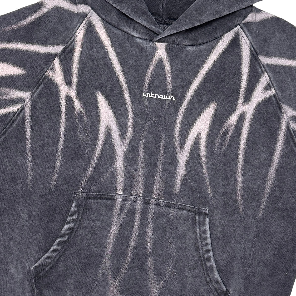 Short sleeve printed hoodie by Unknown, view 5
