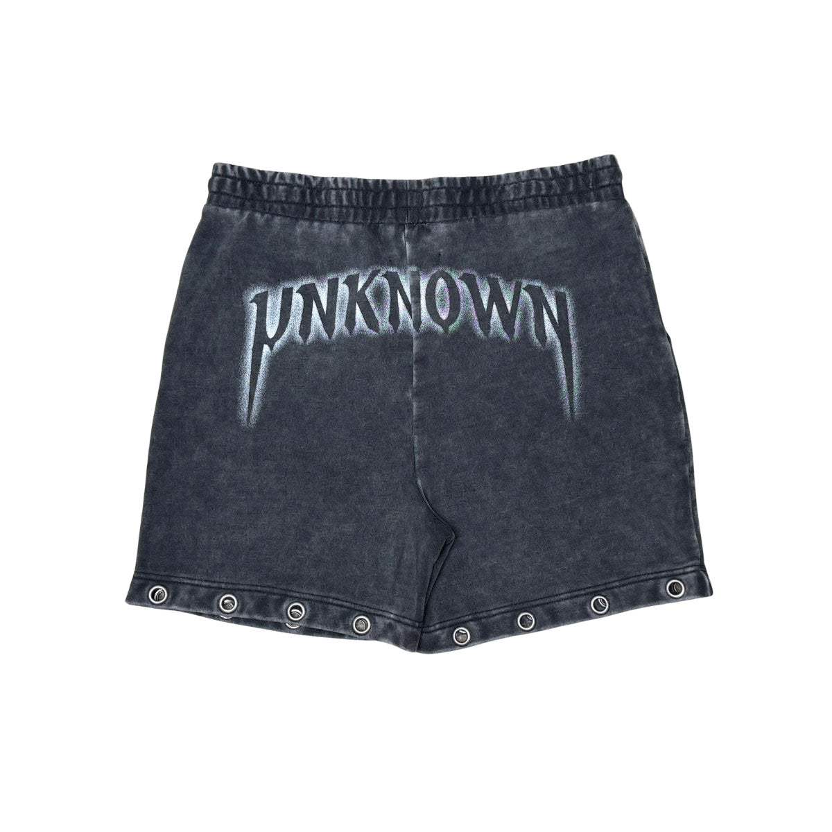 Drawstring printed washed shorts by Unknown - 9
