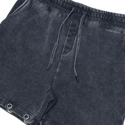 Drawstring printed washed shorts by Unknown - 10