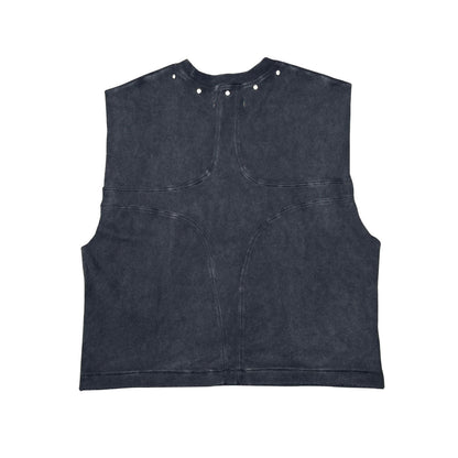 Printed wings sleeveless tee by Unknown - 4