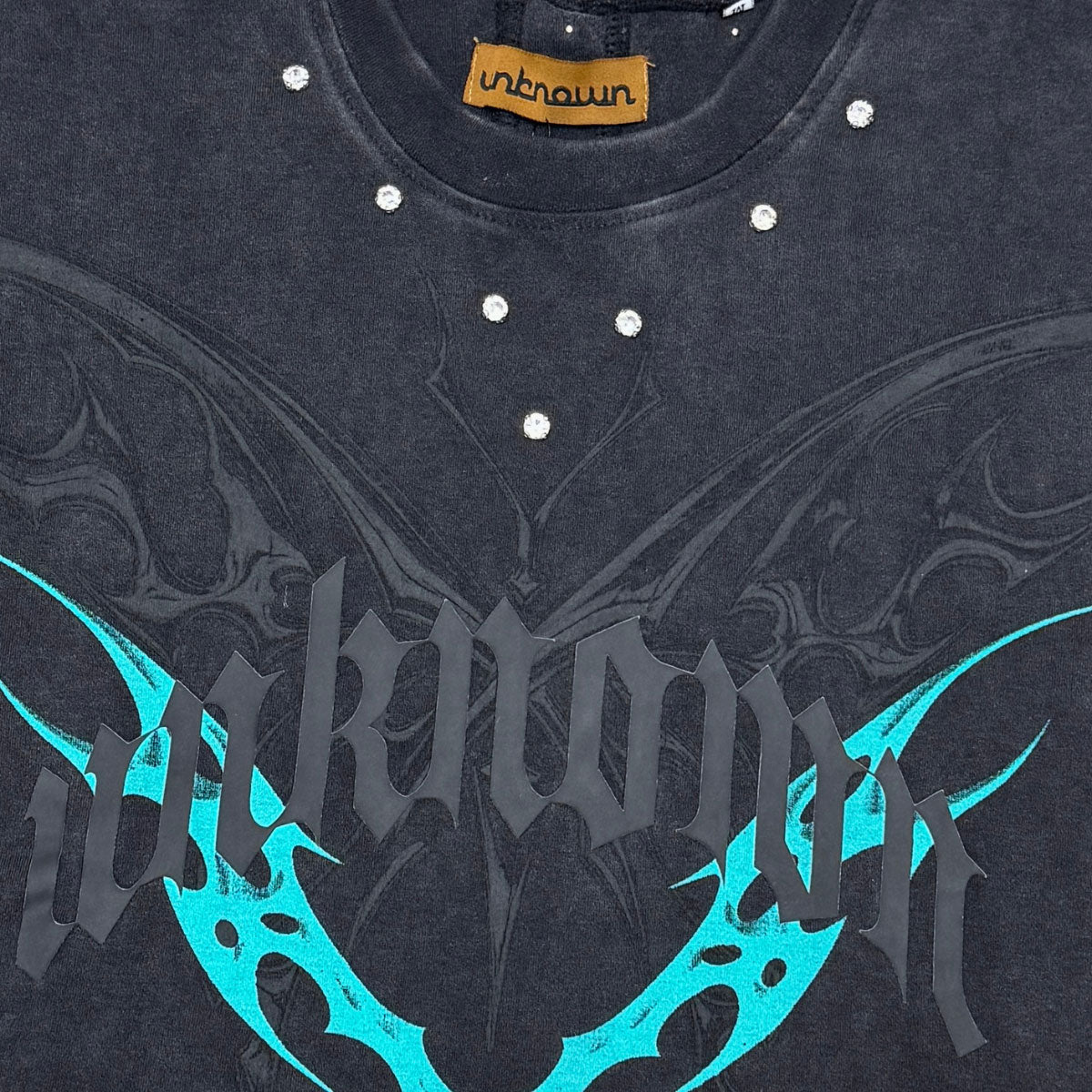 Printed wings sleeveless tee by Unknown, view 6