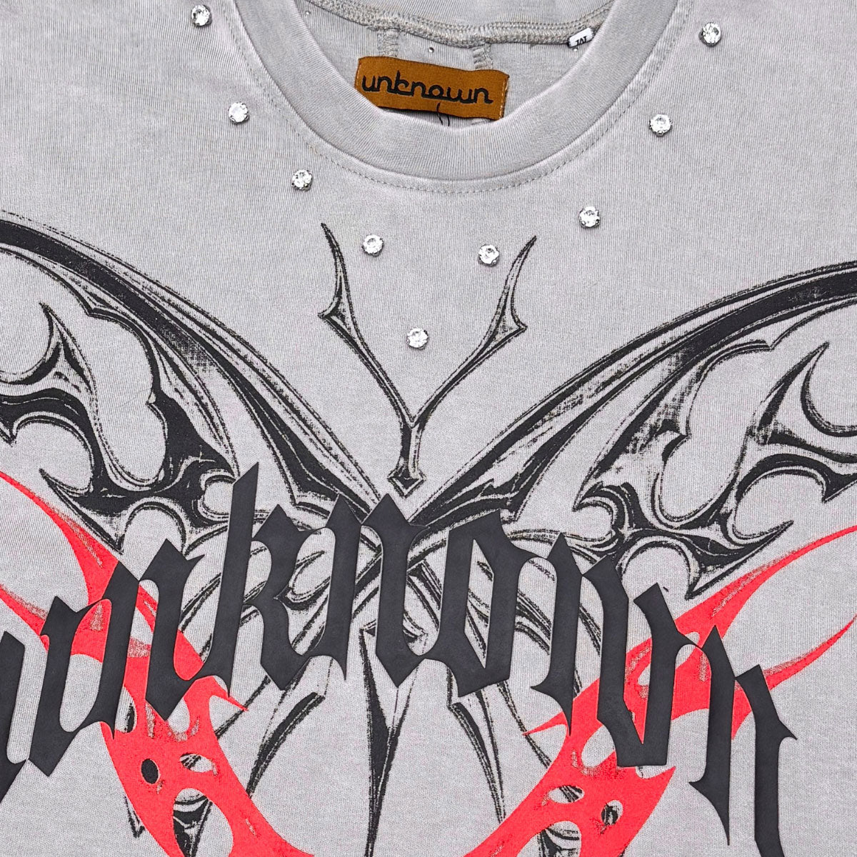 Printed wings sleeveless tee by Unknown - 10