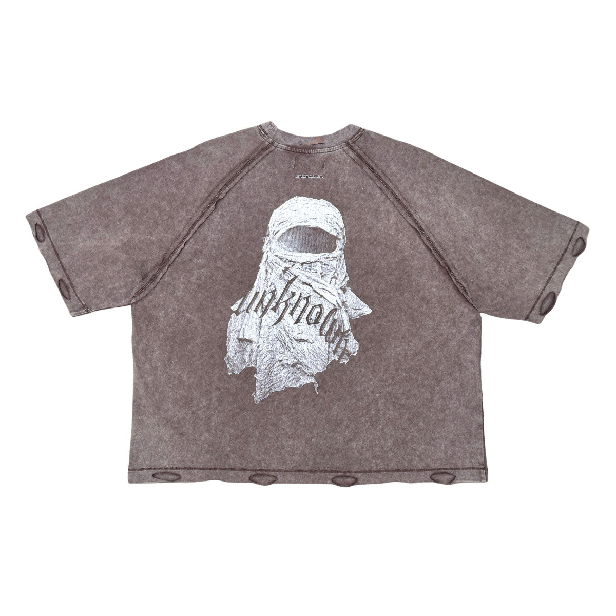 Masked washed tee by Unknown - 10
