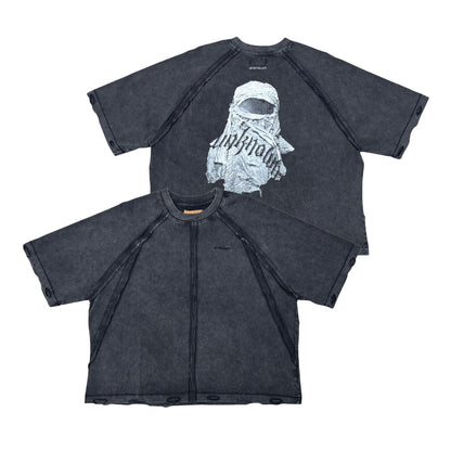 Masked washed tee by Unknown - 6