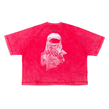 Masked washed tee by Unknown - 16