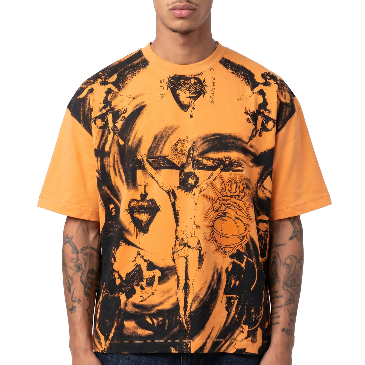 Sacred Heart Graphic Tee by VIERICHEPARIS, view 7