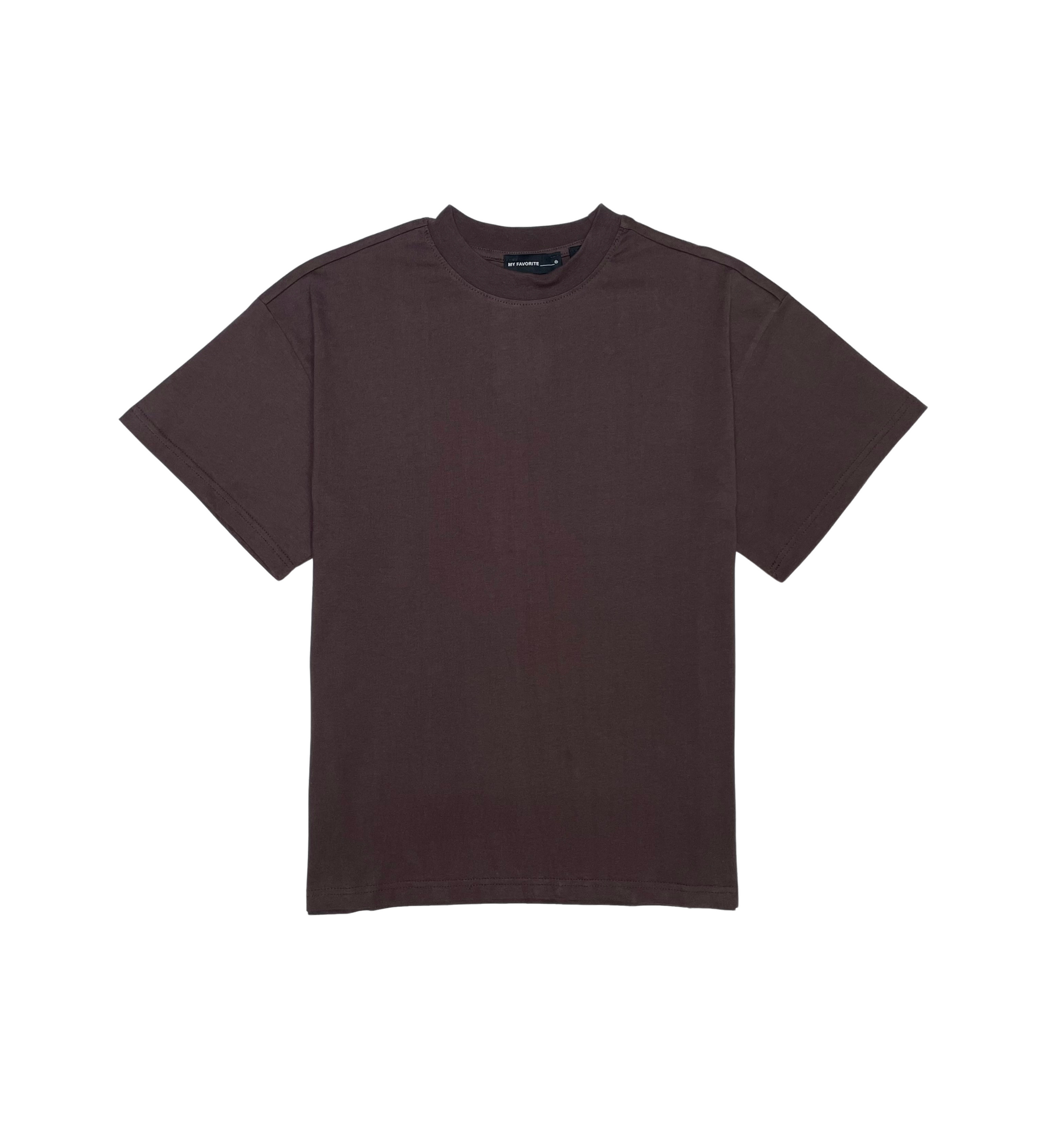 Single Jersey Oversized Drop Shoulder Tshirt - Black | My Favorite _2