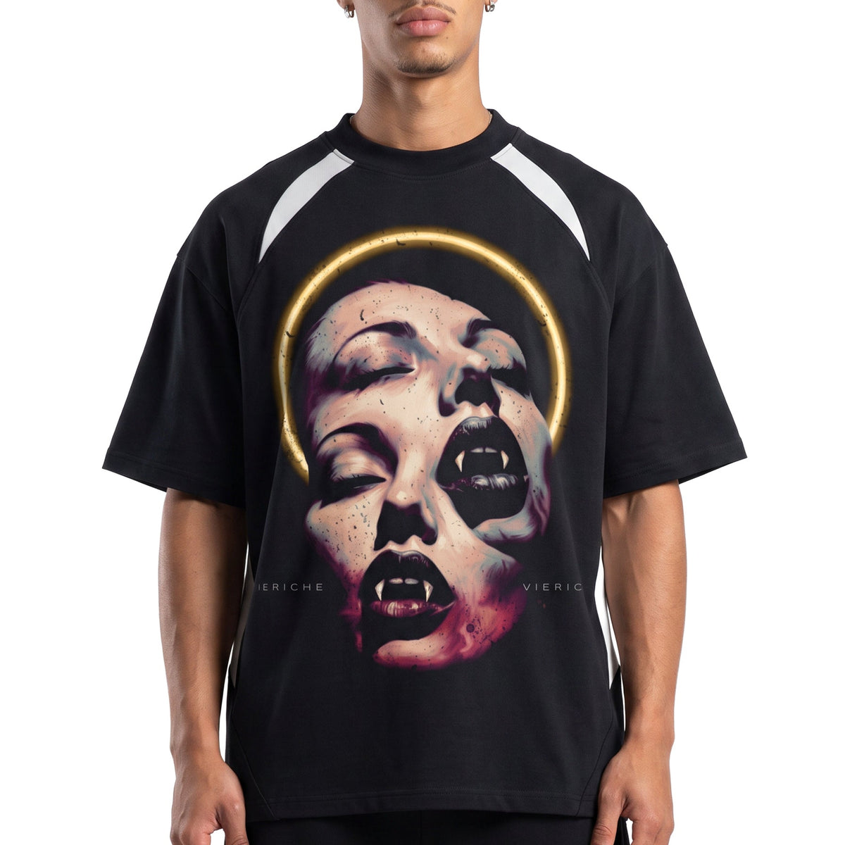 Twofaced Performance T-Shirt by Vie+Riche, view 1