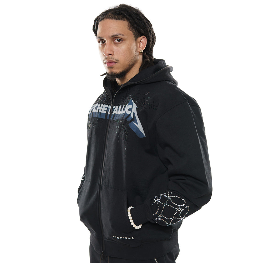 Richetallica hoodie by Vie+Riche, view 4