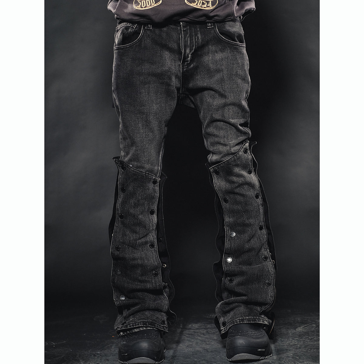 Flare Fit Vintage Black by Vicious - 1