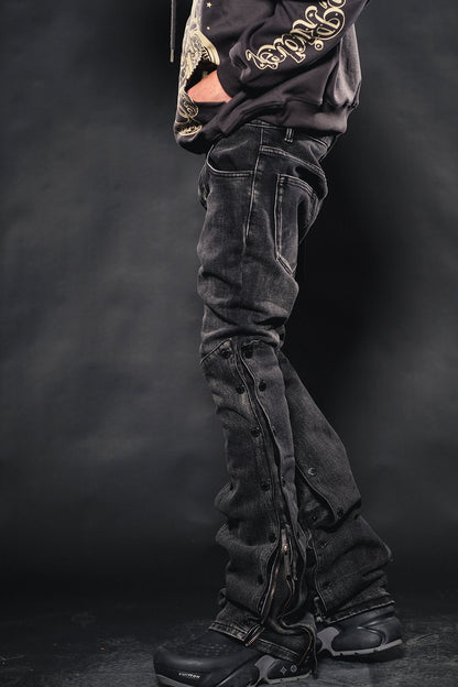 Flare Fit Vintage Black by Vicious - 2