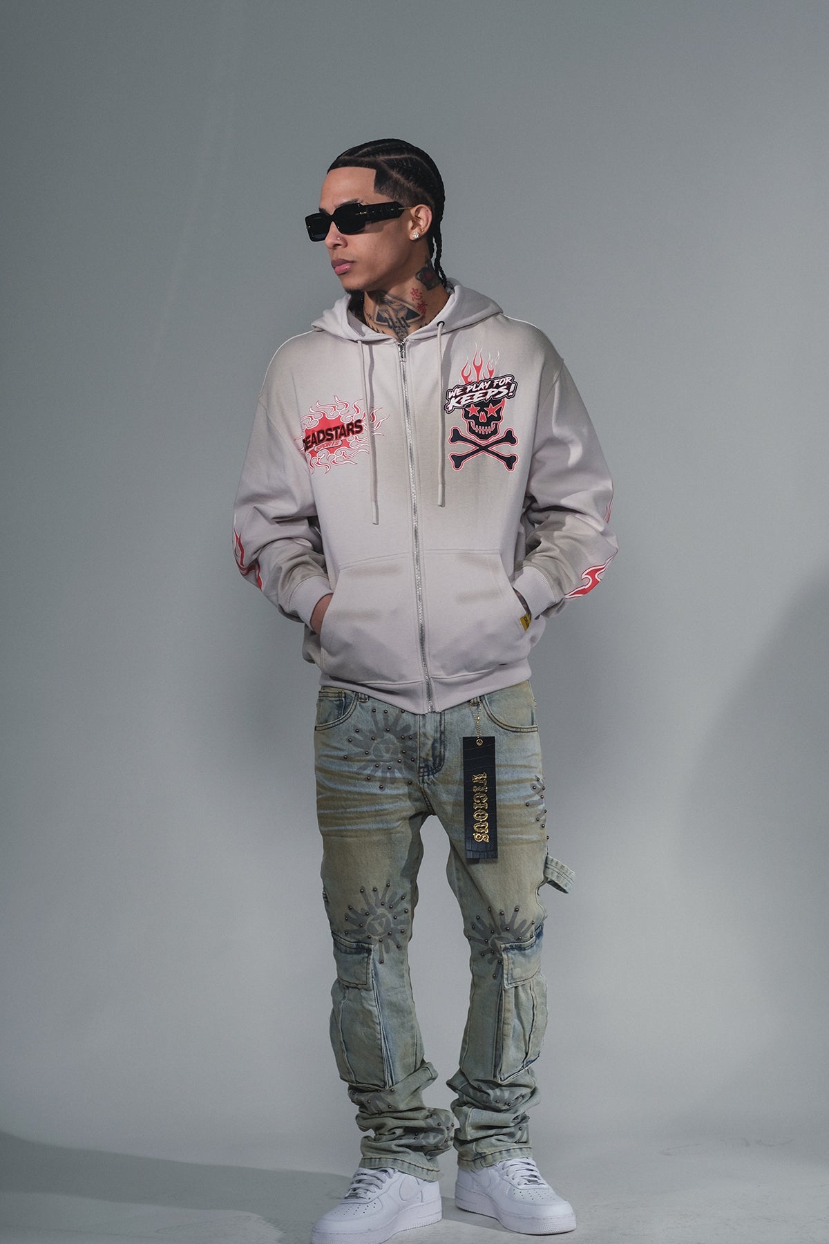 Baggy Fit Mud Blue by Vicious - 4