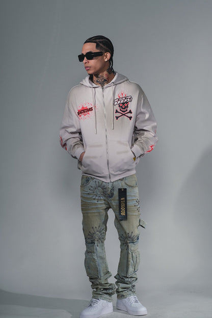 Baggy Fit Mud Blue by Vicious - 4
