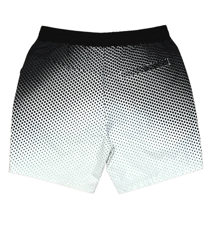 Retro beauty reversible short