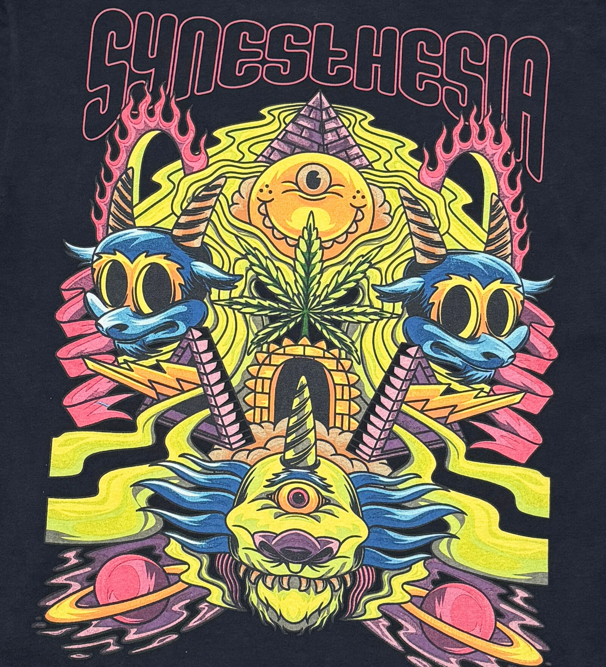 Synesthesia Tee - Black - 5 | By Vie+Riche | Humen Brand