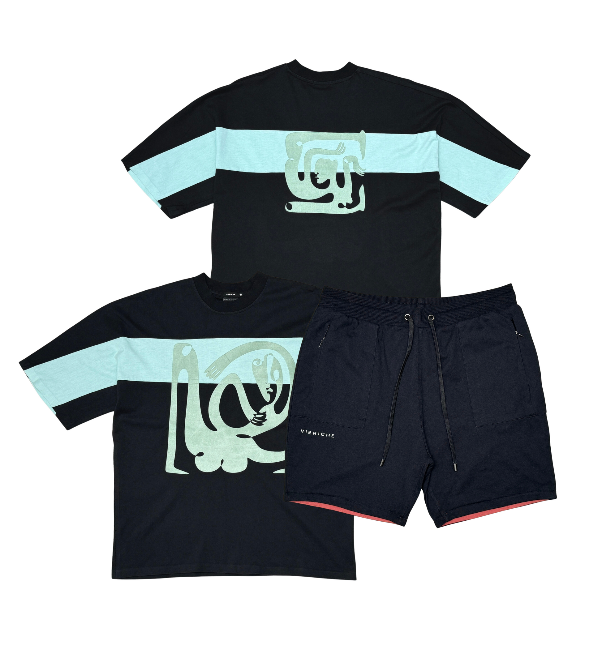 Reversible Pocket Short - Black / Clay - 12 | By Vie+Riche | Humen Brand