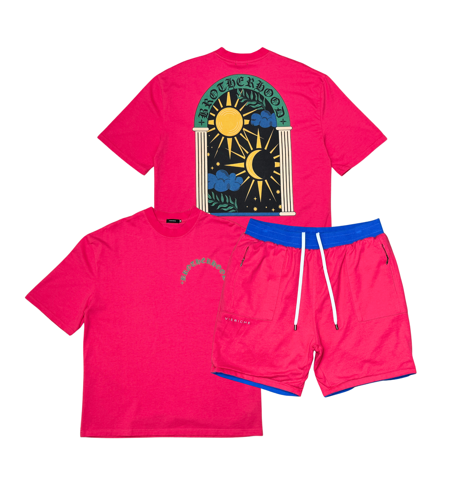 Brotherhood Tee - Pink - 6 | By Vie+Riche | Humen Brand