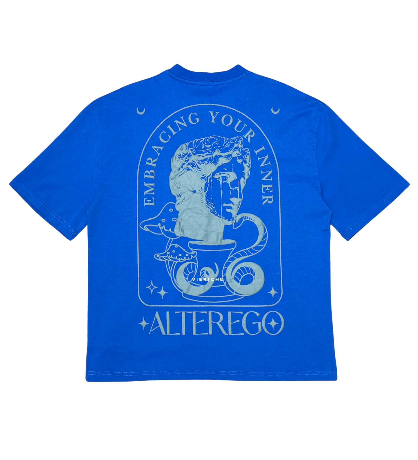 Embraced Ego Tee - Royal Blue - 3 | By Vie+Riche | Humen Brand
