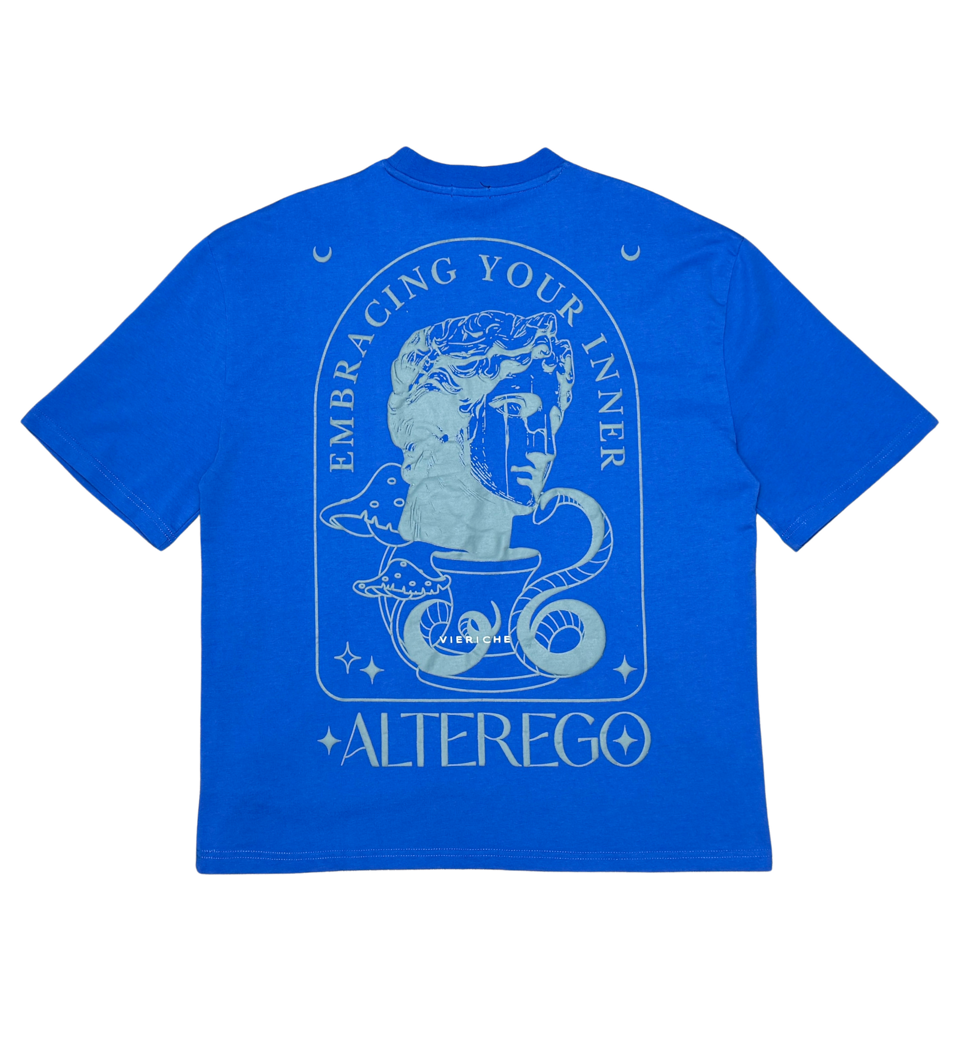 Embraced Ego Tee - Royal Blue - 3 | By Vie+Riche | Humen Brand