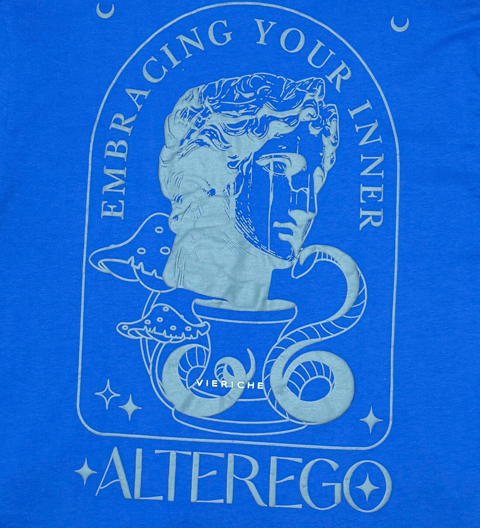 Embraced Ego Tee - Royal Blue - 5 | By Vie+Riche | Humen Brand