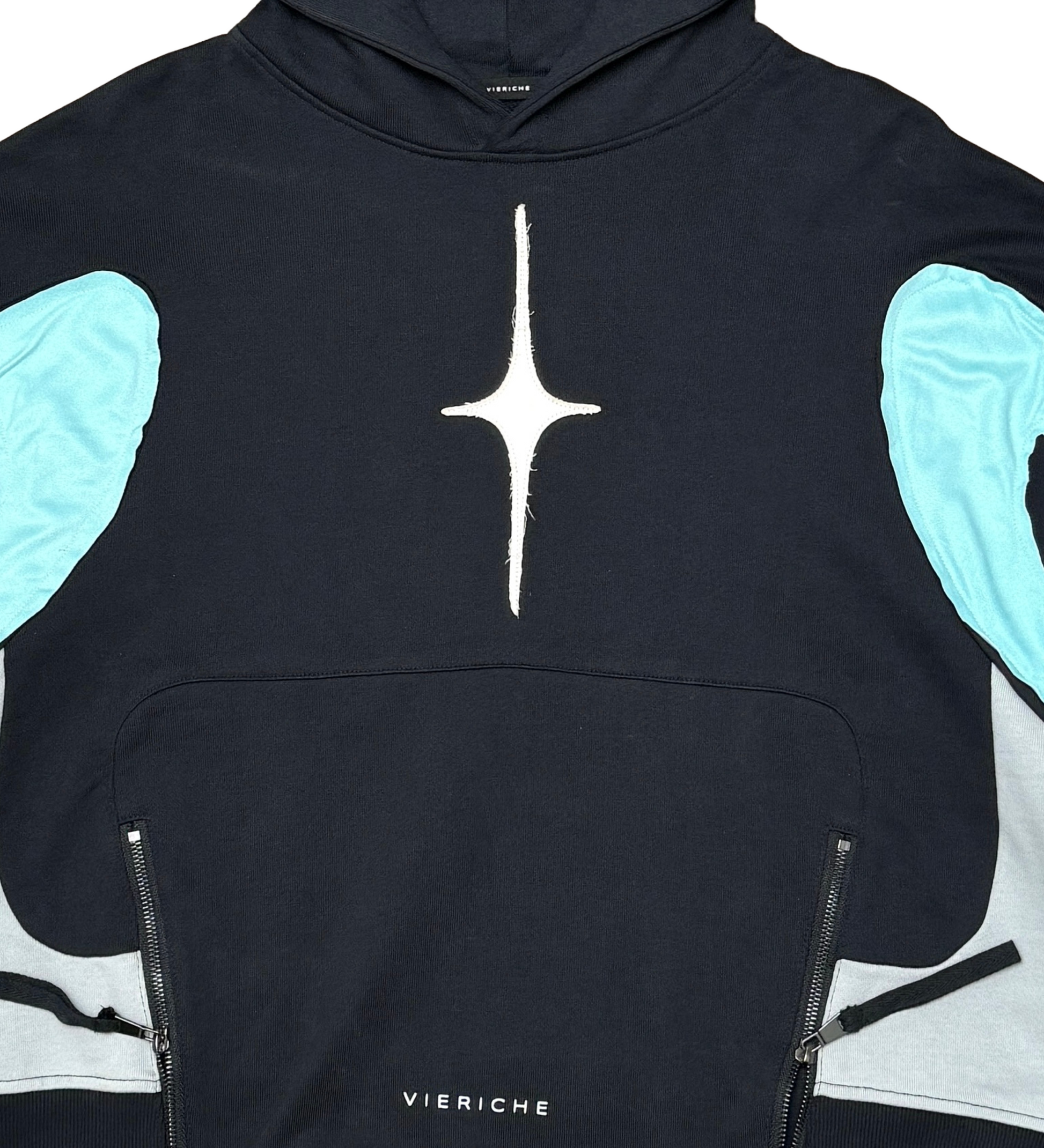 Neopanel Cropped Hoodie By Vie+Riche3| Humen Brand Shop