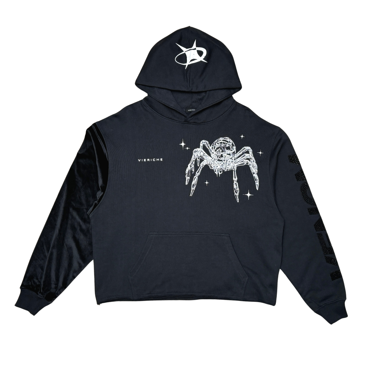 Venom Biker Cropped Hoodie By Vie+Riche2| Vie+Riche