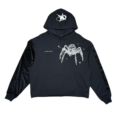 Venom Biker Cropped Hoodie By Vie+Riche2| Vie+Riche