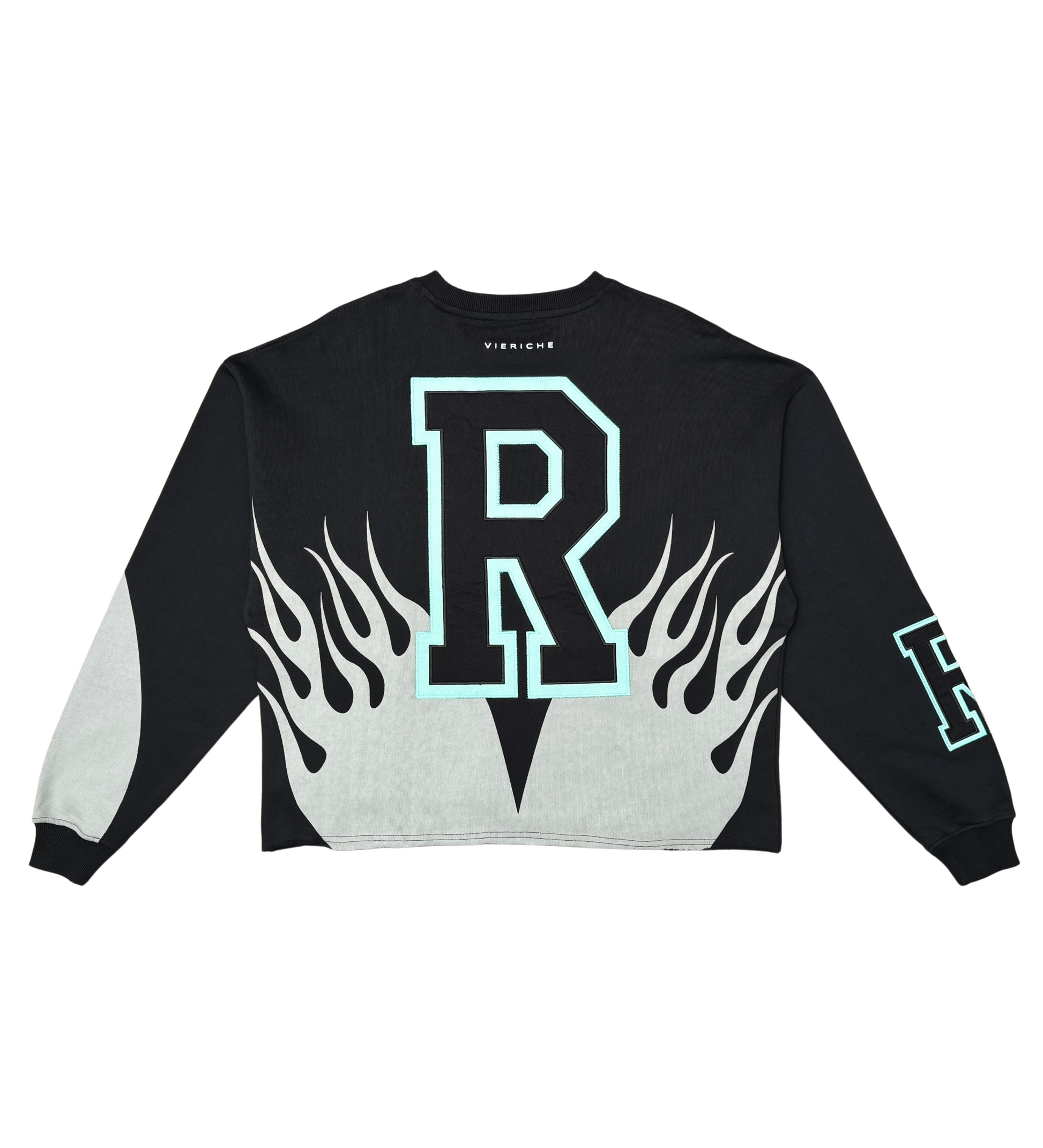 Riche R Cropped crewneck By Vie+Riche2| Humen Brand Shop