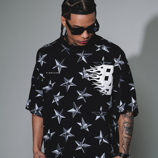 Chromestar interchangeable tee Black by Vie+Riche
 - 1