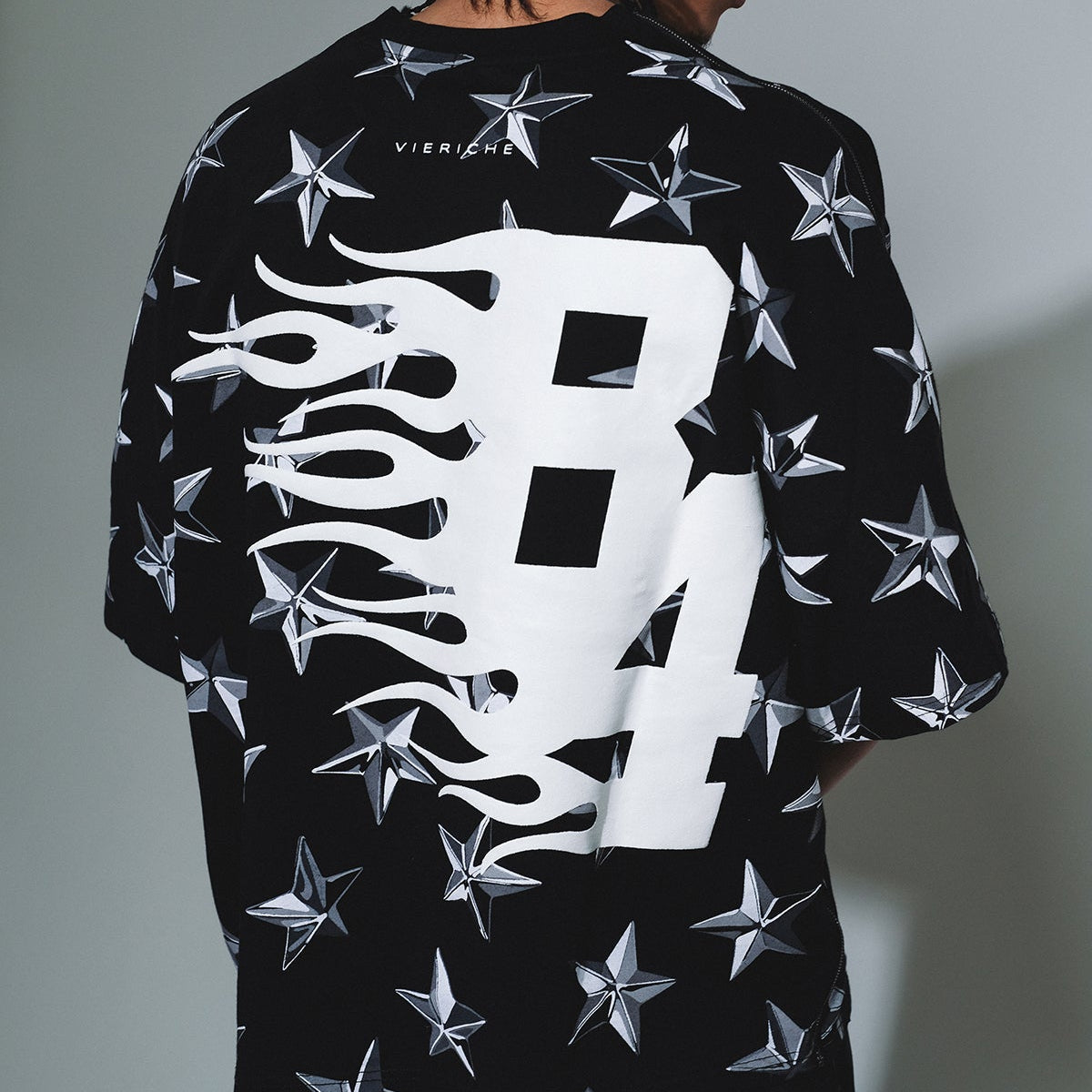 Chromestar interchangeable tee Black by Vie+Riche
 - 3