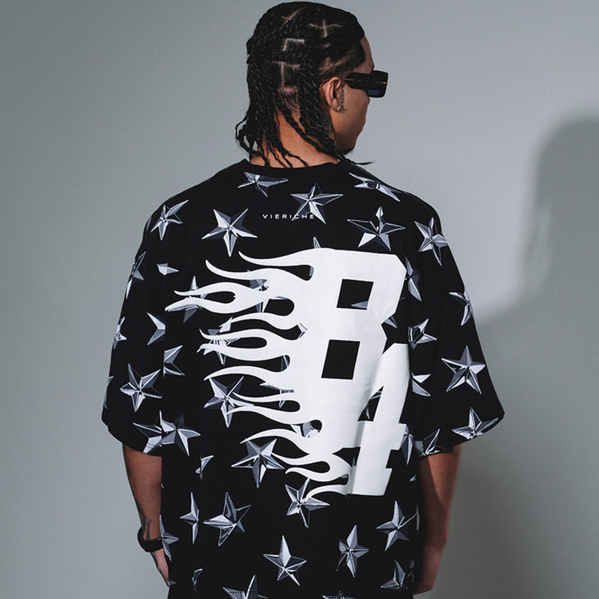 Chromestar interchangeable tee Black by Vie+Riche
 - 4