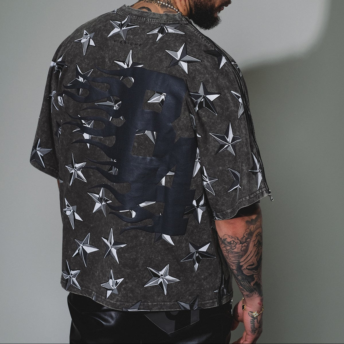 Chromestar interchangeable tee Grey by Vie+Riche
 - 3