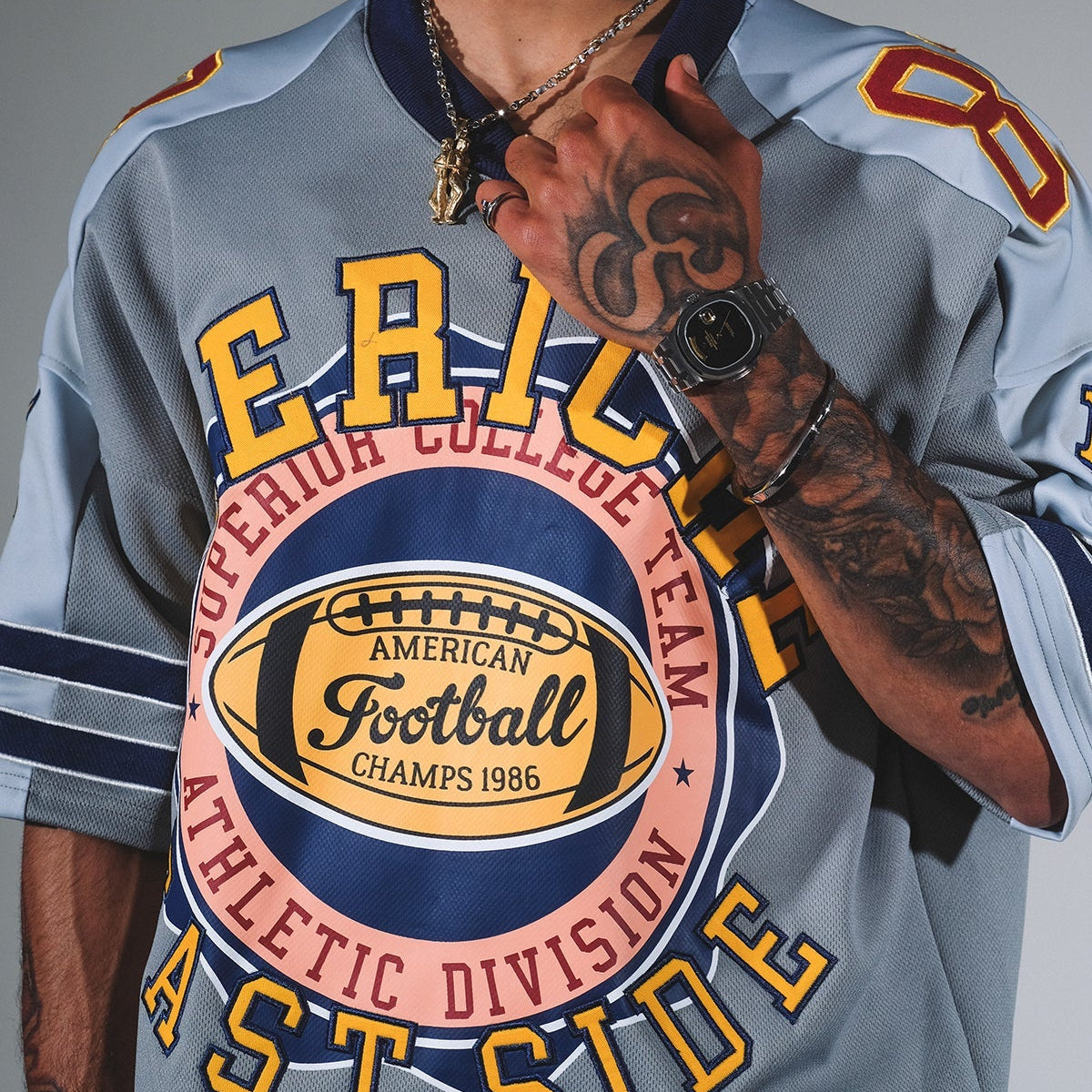 Patchwork jersey set Grey by Vie+Riche
 - 3