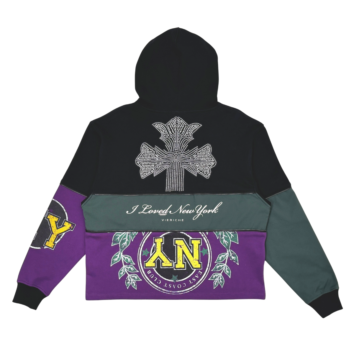 Mixmatch dreams hoodie by Vie+Riche, view 3