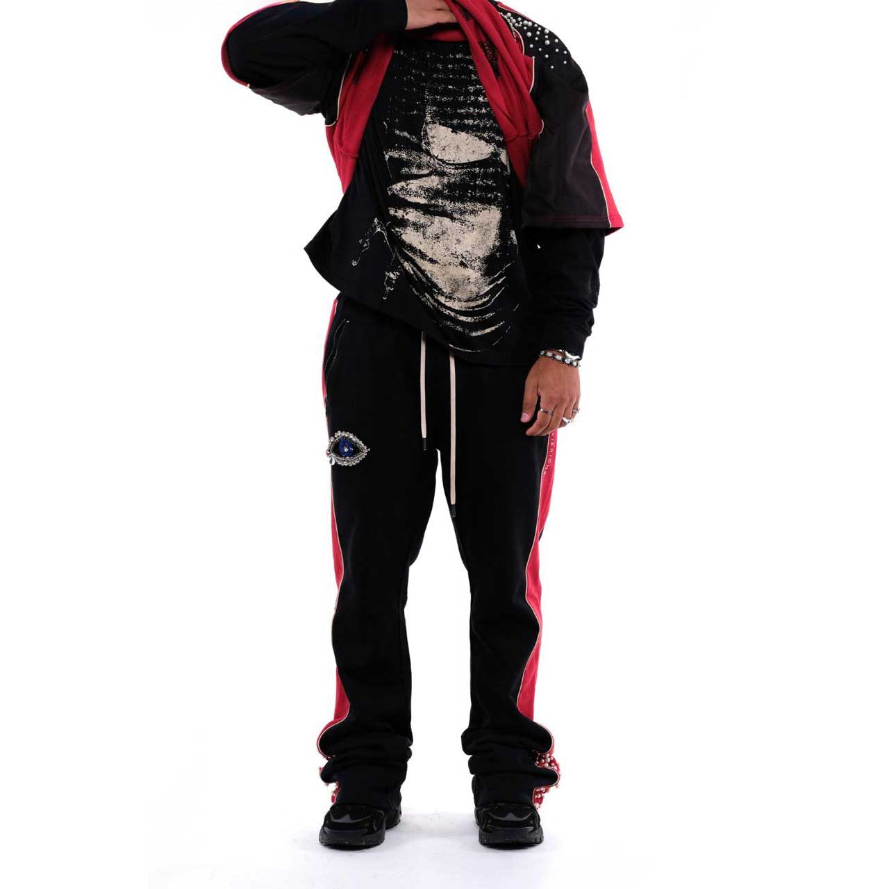 Bandit rugby set Red  by Vie+Riche - 10