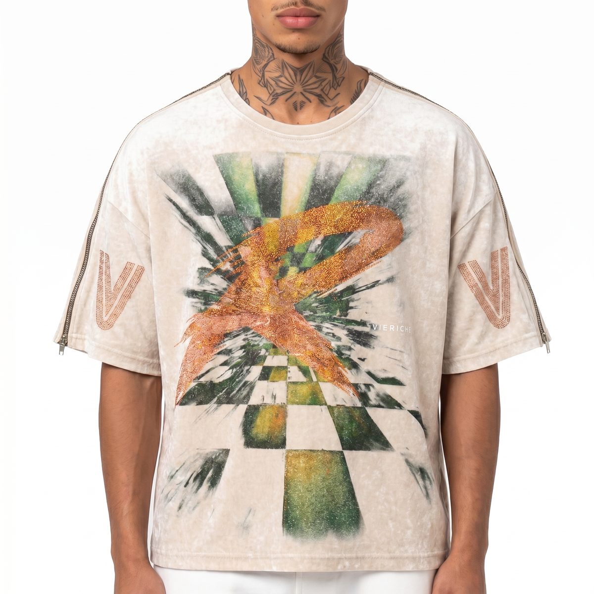 911 racer tee by Vie+Riche, view 1