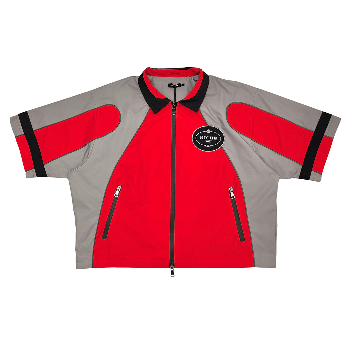 Nylon biker jacket set by VIERICHEPARIS, view 24