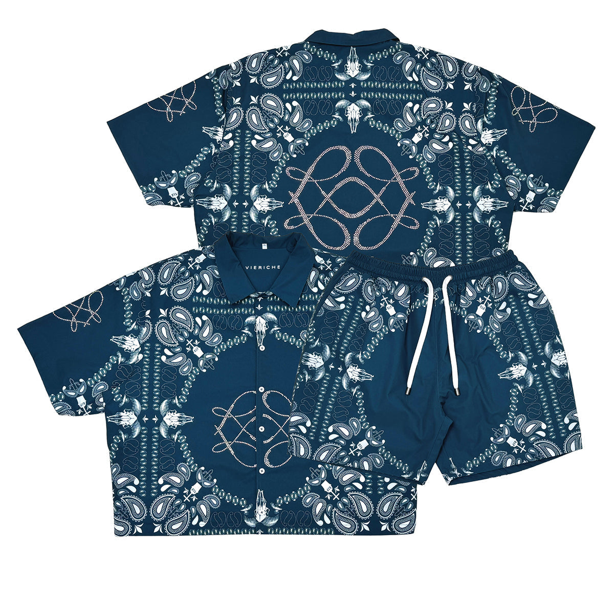 Reversible paisley set by Vie+Riche, view 5
