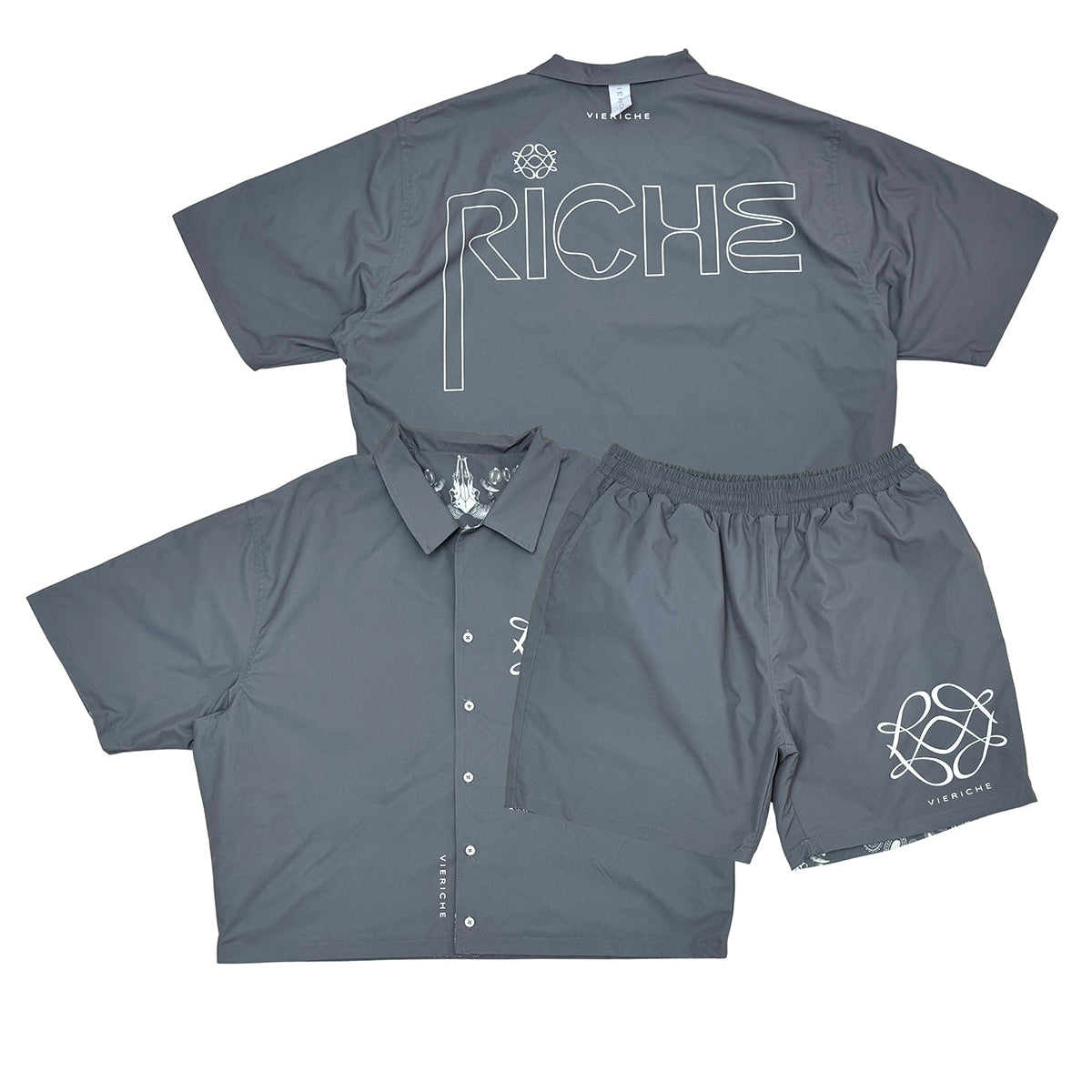 Reversible paisley set by Vie+Riche, view 7