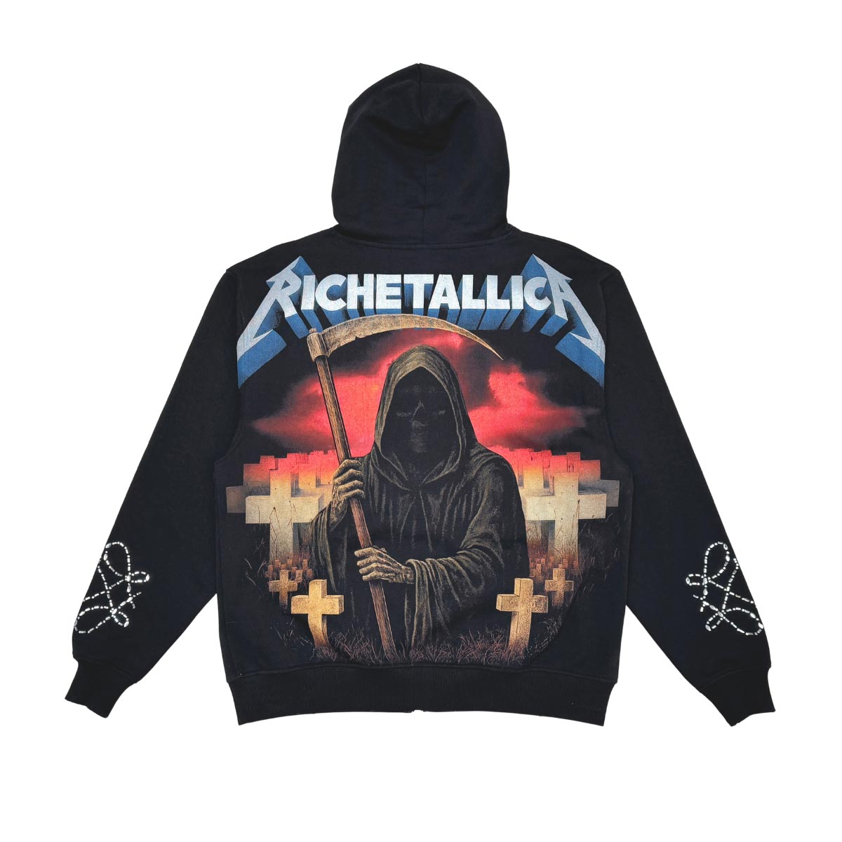 Richetallica hoodie by Vie+Riche, view 6