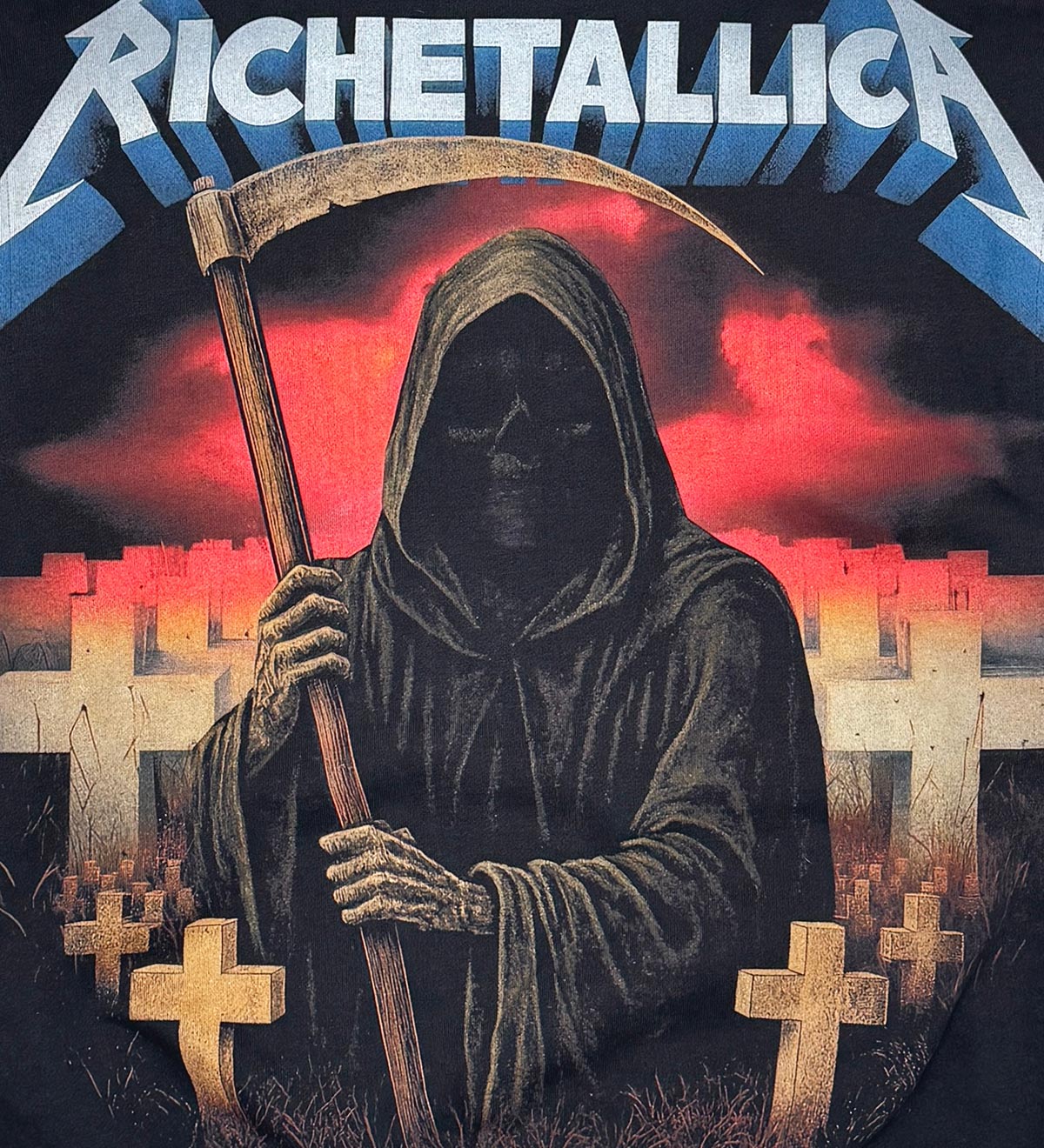 Richetallica hoodie by Vie+Riche, view 7