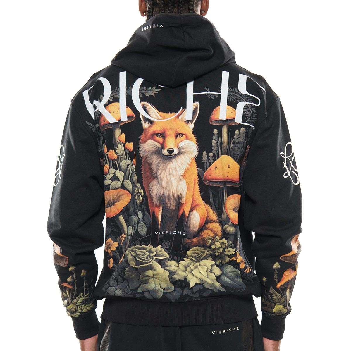Lonefox hoodie by VIERICHEPARIS, view 2