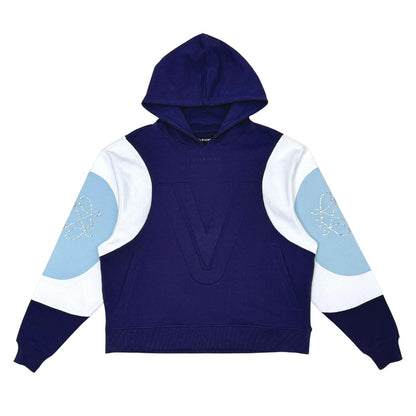 Embossed v hoodie By Vie+Riche-11