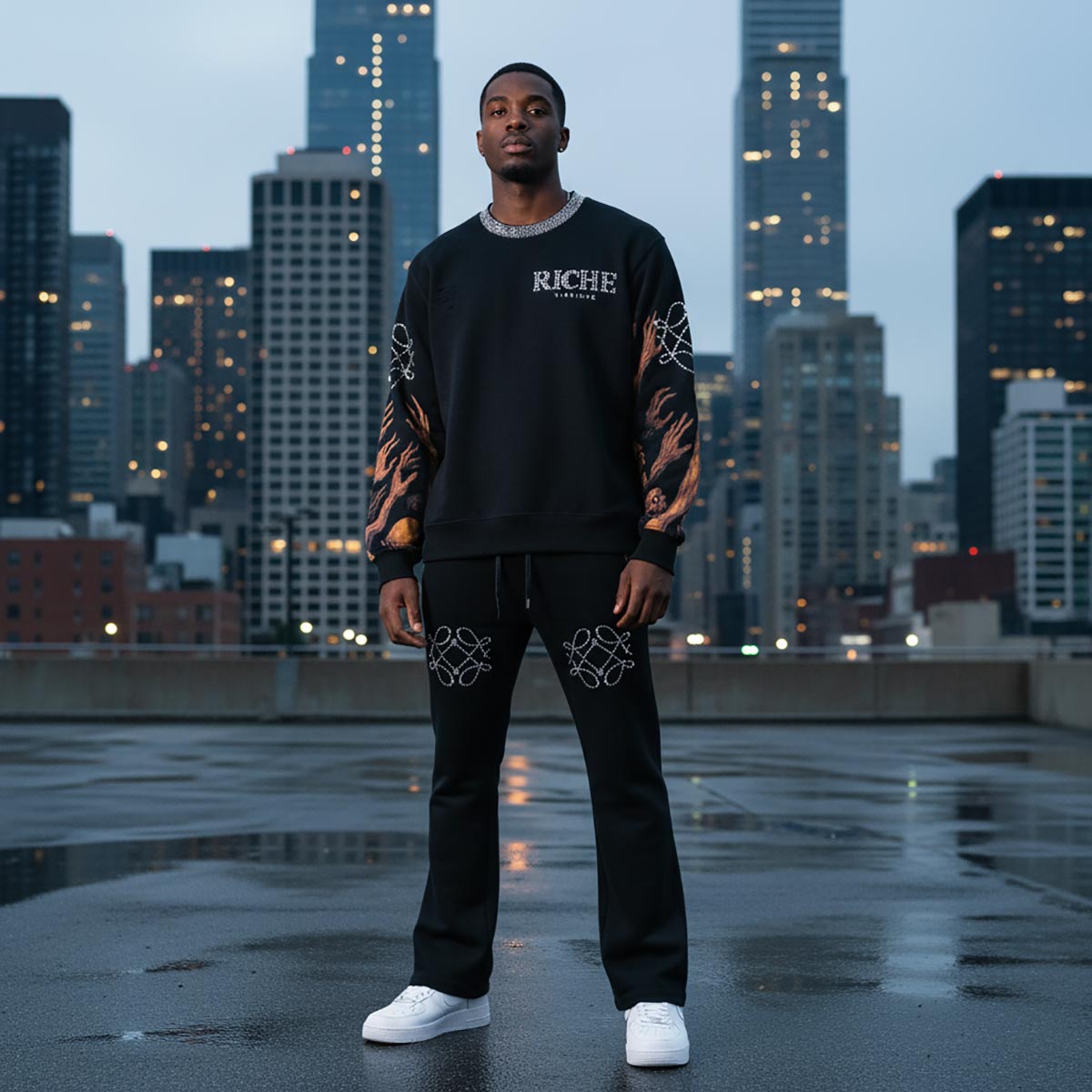 Urban legend stone crew Black by Vie+Riche
 - 6