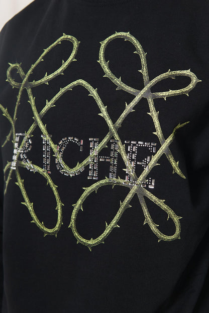 Live rose crew Black by Vie+Riche
 - 5