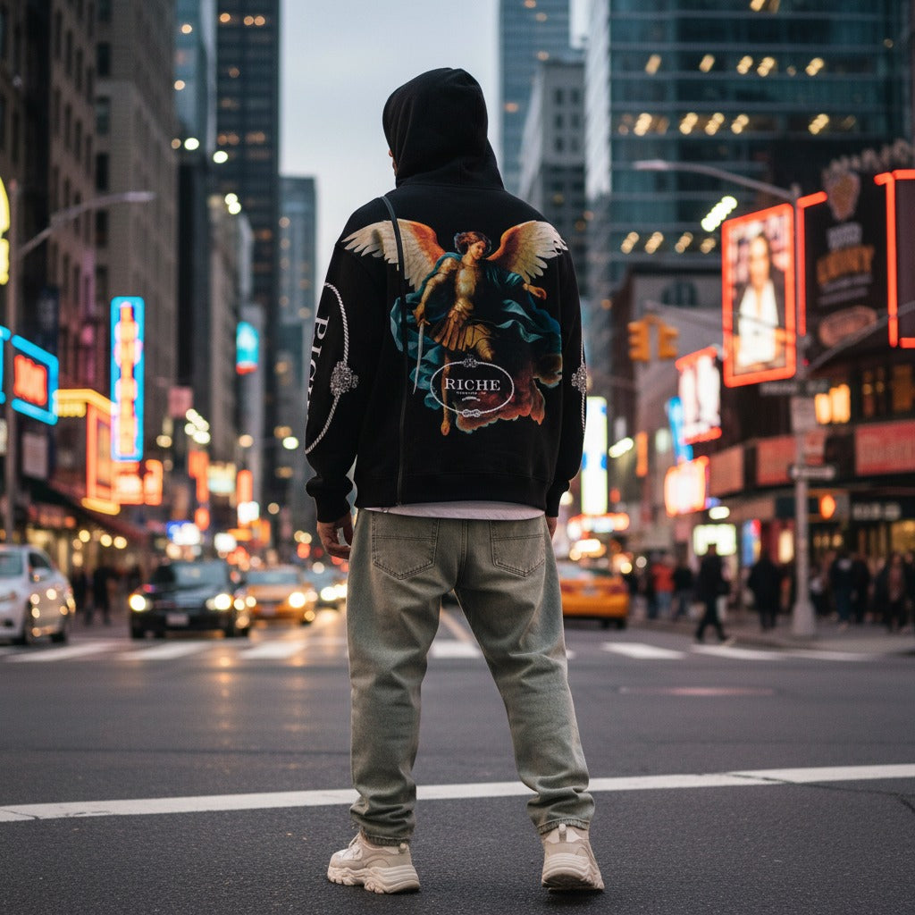 Archangel risen hoodie By Vie+Riche-10