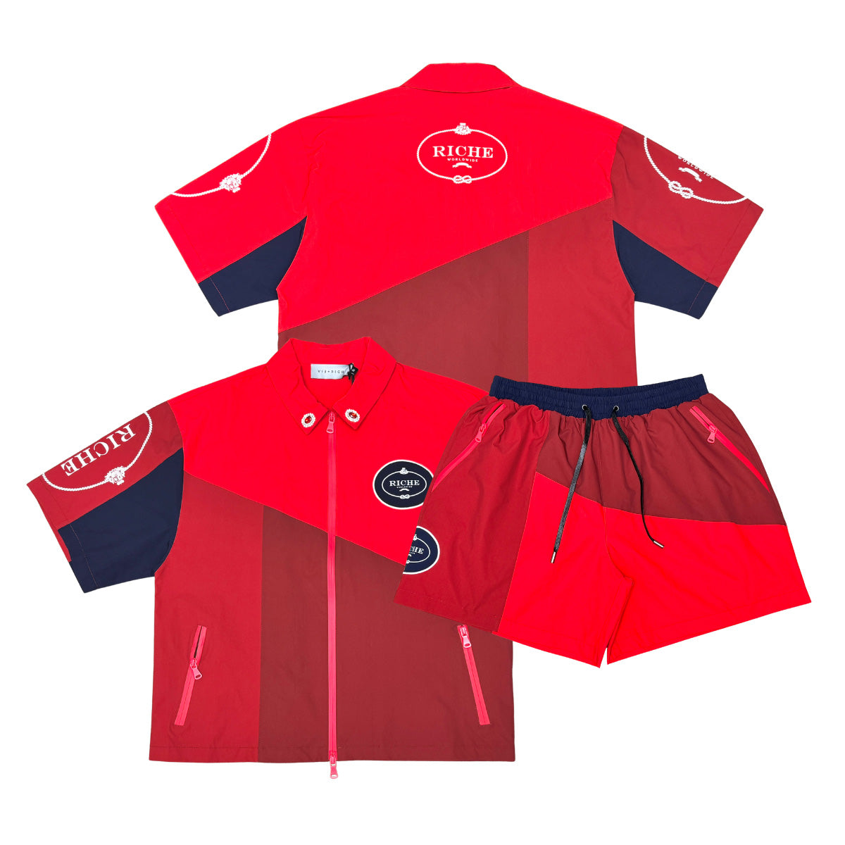Monoblock jacket short set by Vie+Riche, view 10