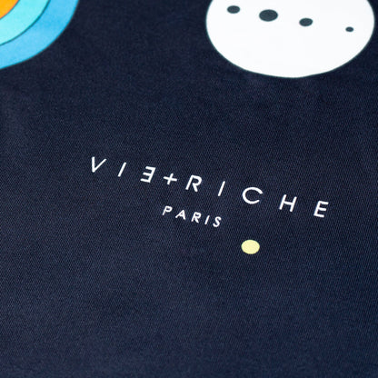 Rubix Land Tee - Black | Vie+Riche
 _4
